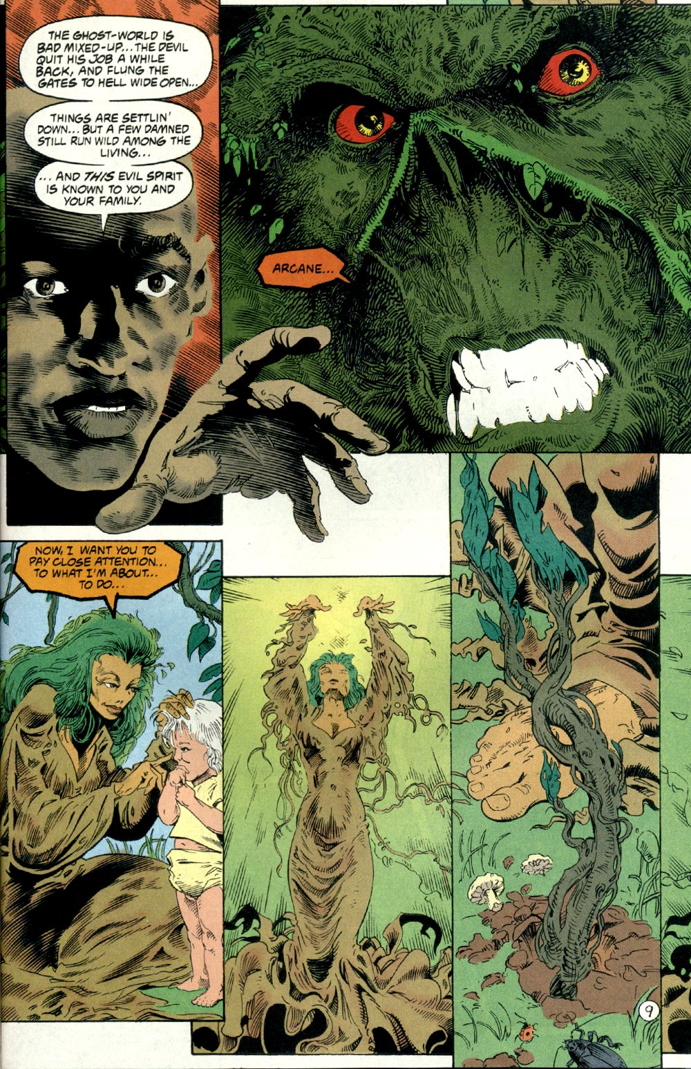 Swamp Thing (1982) Issue #125 #133 - English 10