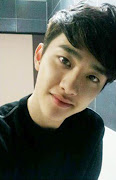 This is EXOK's D.O. I am the fourth member to write a greeting to the fans. (do exok)