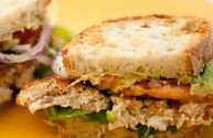 PARMESAN CHEESE CRAB CAKE SANDWICHES