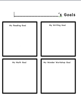 A Year of Reading: Still Learning to Read: Goal Setting