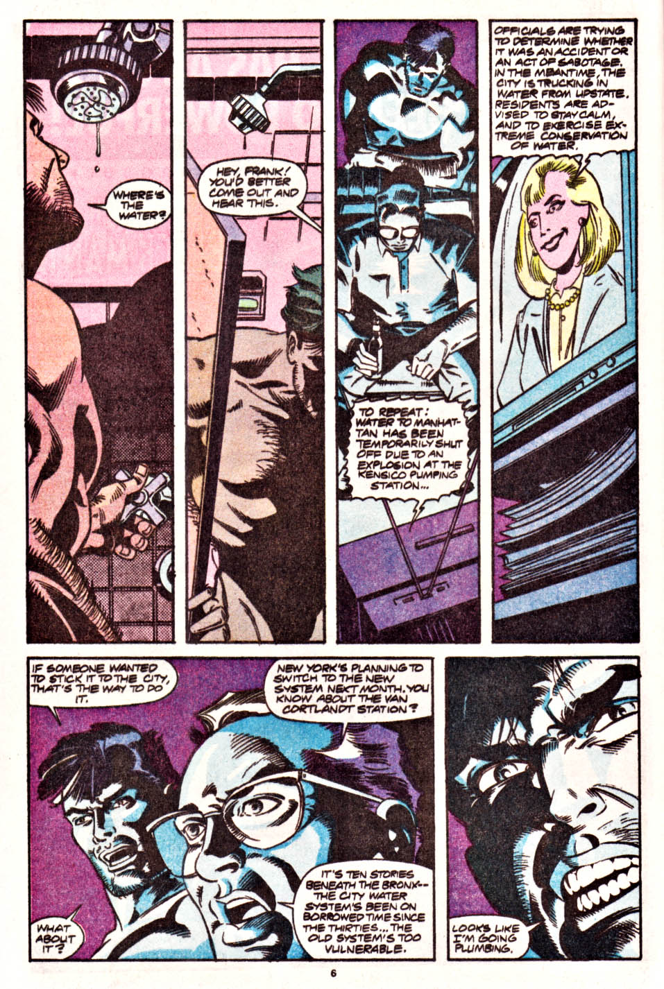 Read online The Punisher (1987) comic -  Issue #41 - Should a Gentleman offer a Tiparillo to a Lady - 6