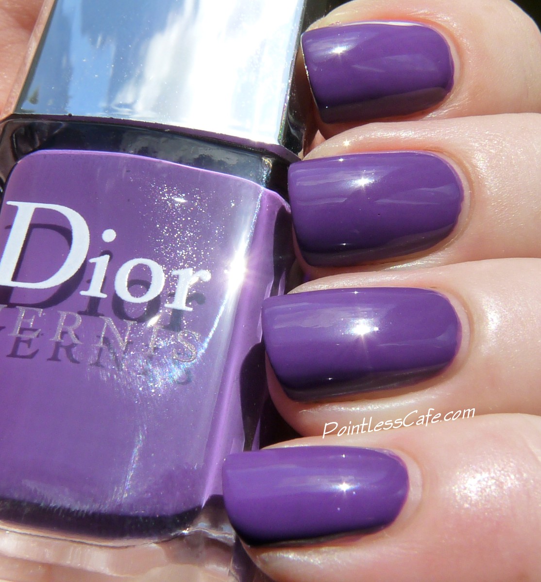 Nail of the Day Dior Ultra Violet 687 Pointless Cafe
