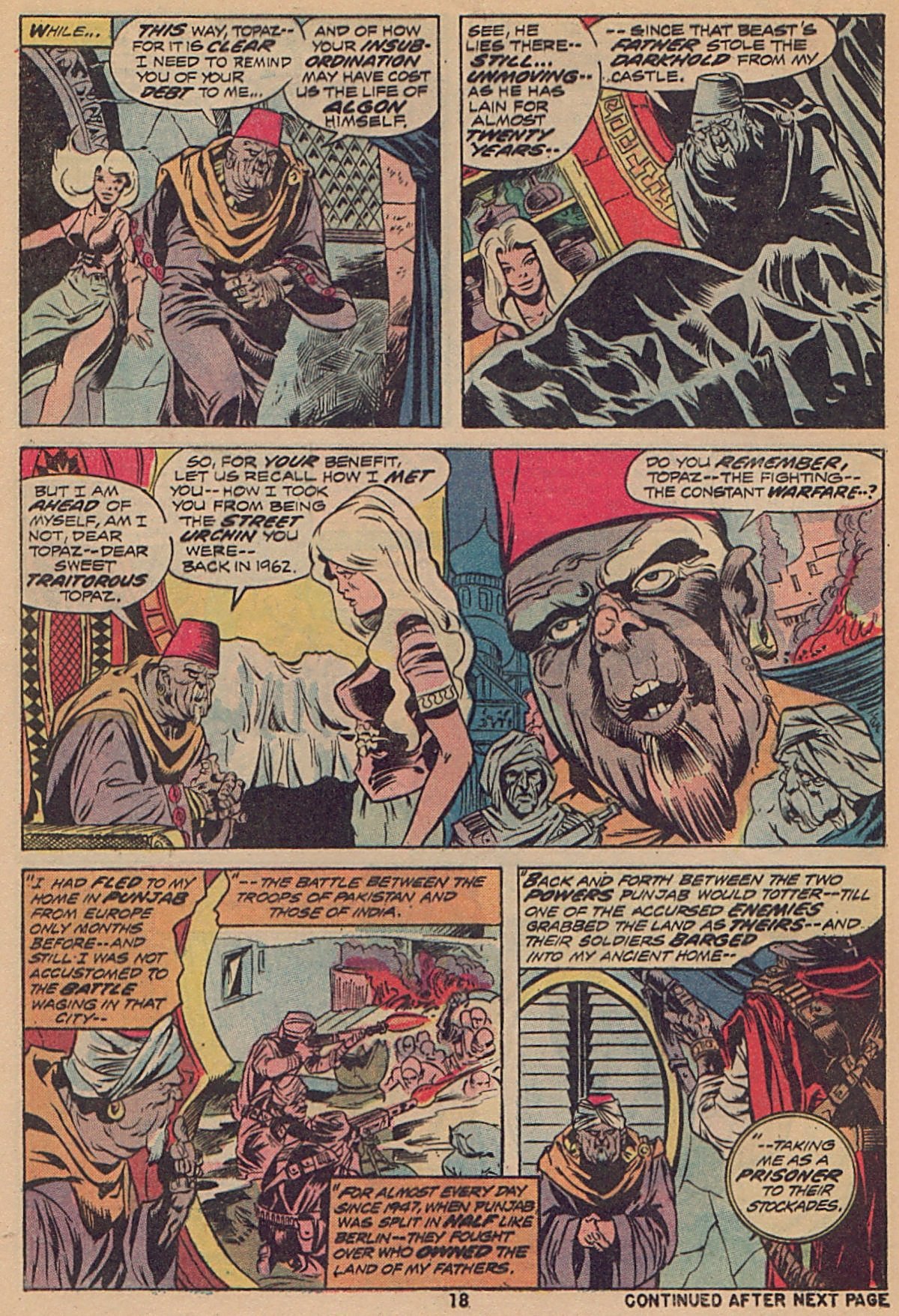 Read online Werewolf by Night (1972) comic -  Issue #13 - 13