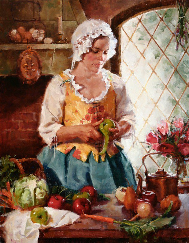 Meadow Gist | American Impressionist Illustrator and Painter
