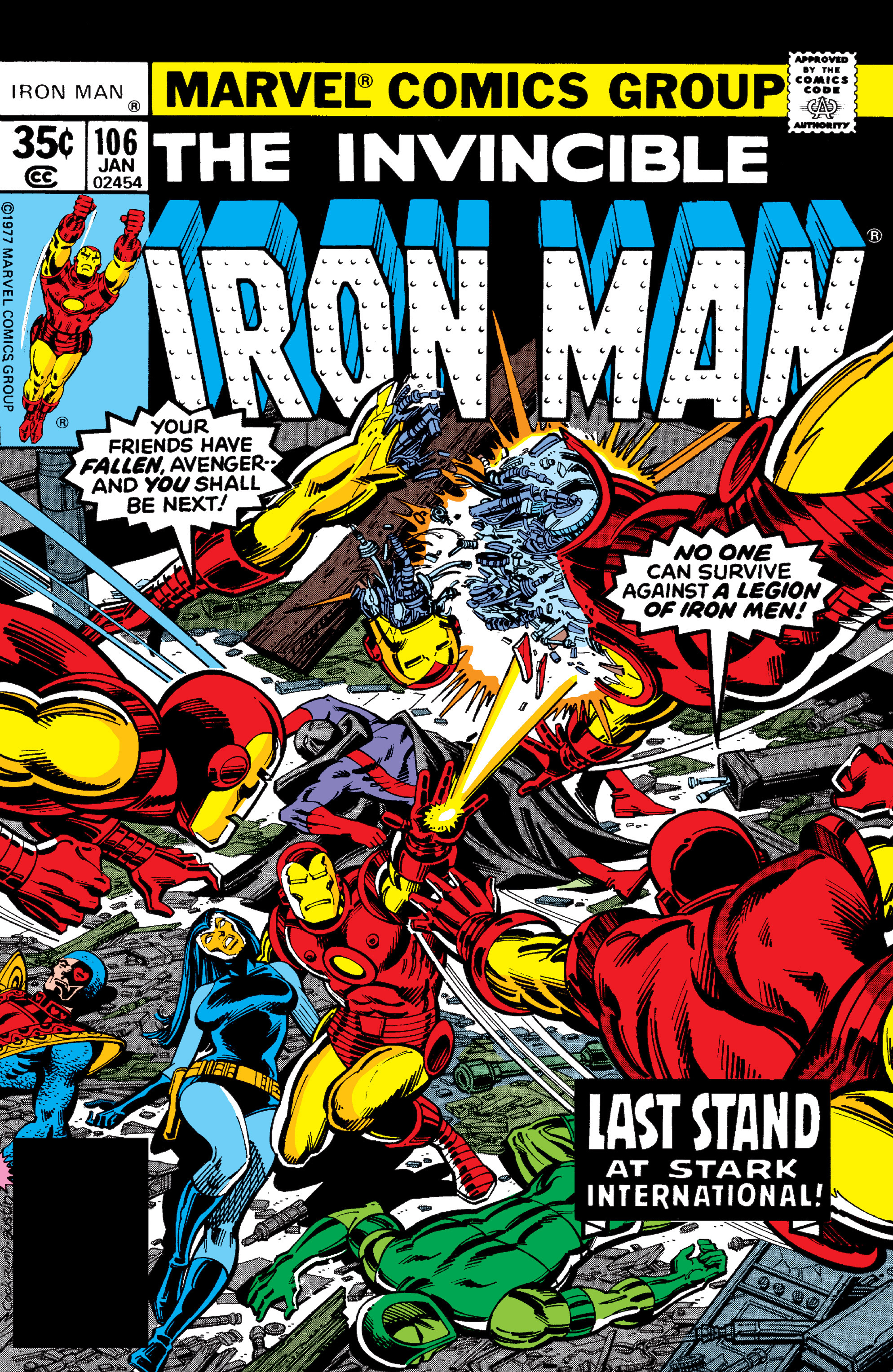 Read online Iron Man (1968) comic -  Issue #106 - 1