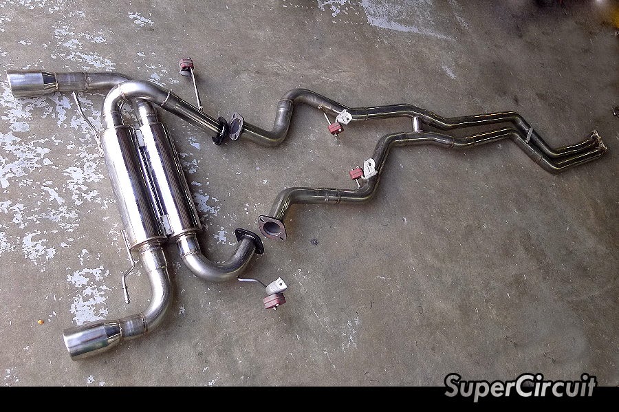 SUPERCIRCUIT Exhaust Pro Shop BMW 335i (E92) Twin Turbo Downpipe