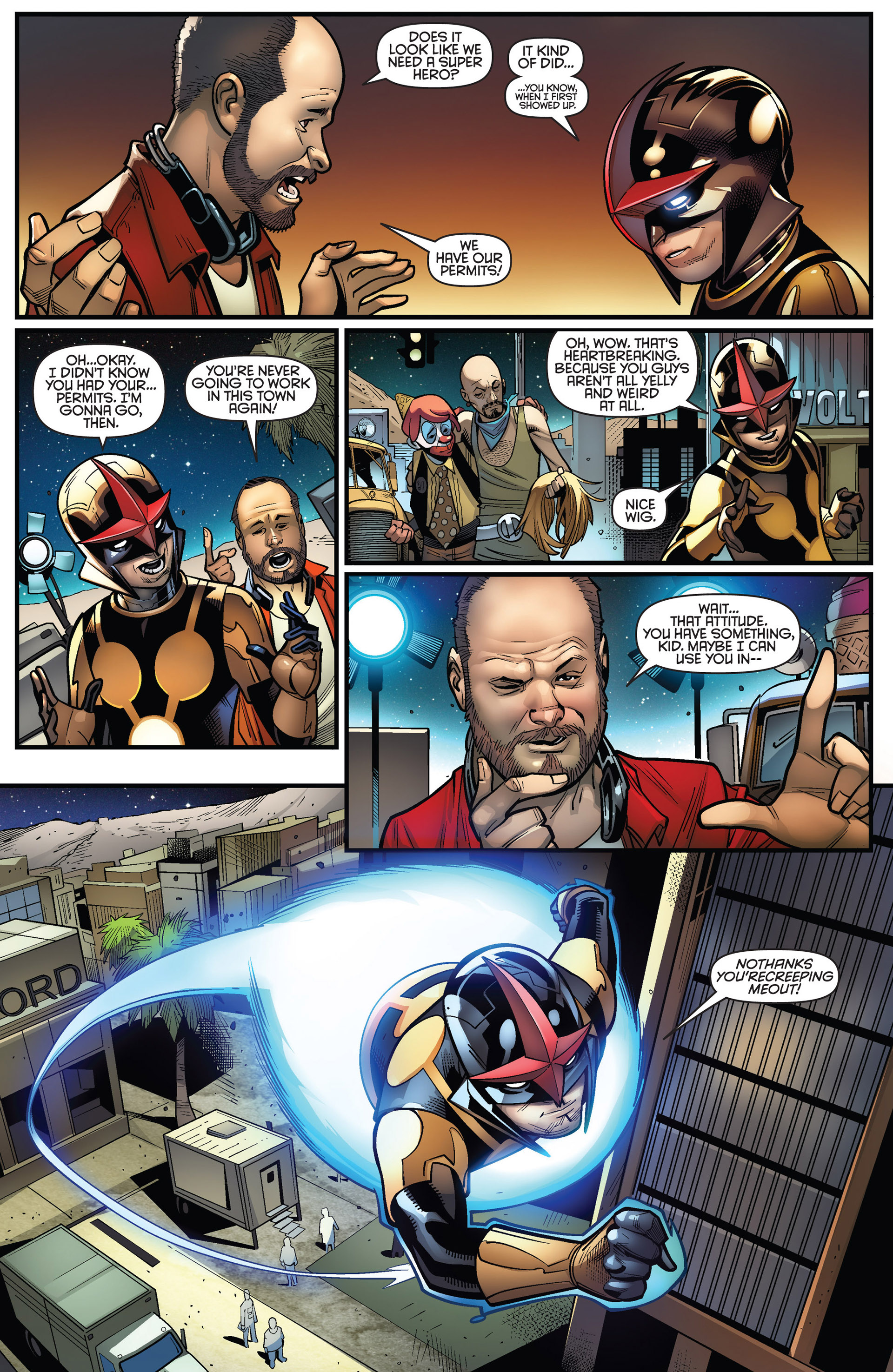Read online Nova (2013) comic -  Issue #7 - 16