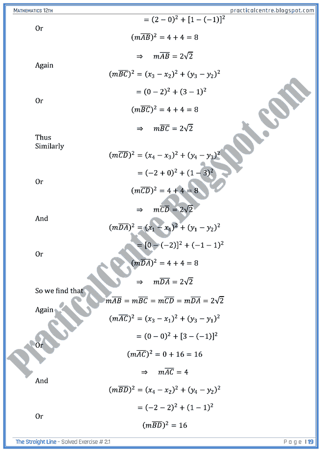 exercise-no-2-1-solved-exercise-the-straight-line-mathematics-xii