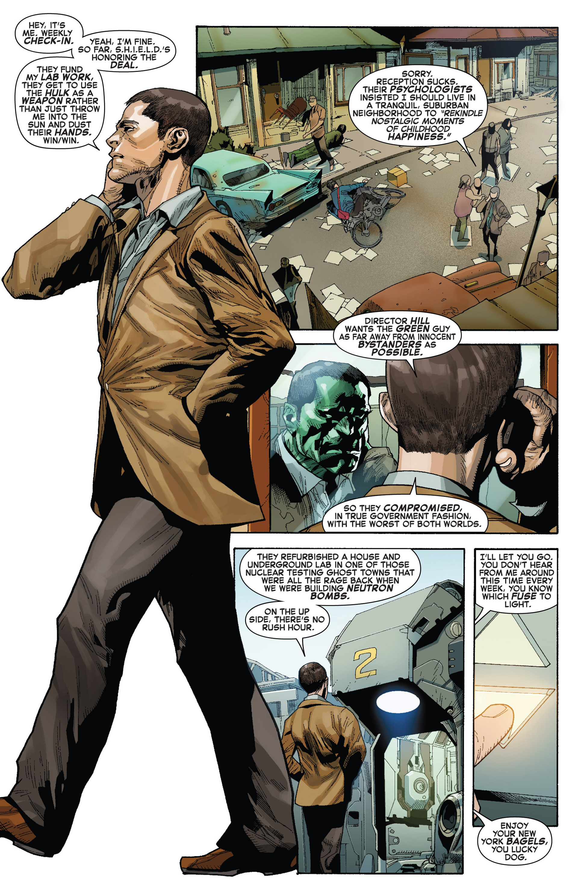 Read online Indestructible Hulk comic -  Issue #4 - 6