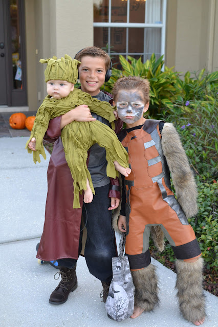 Guardians of the Galaxy kids costumes