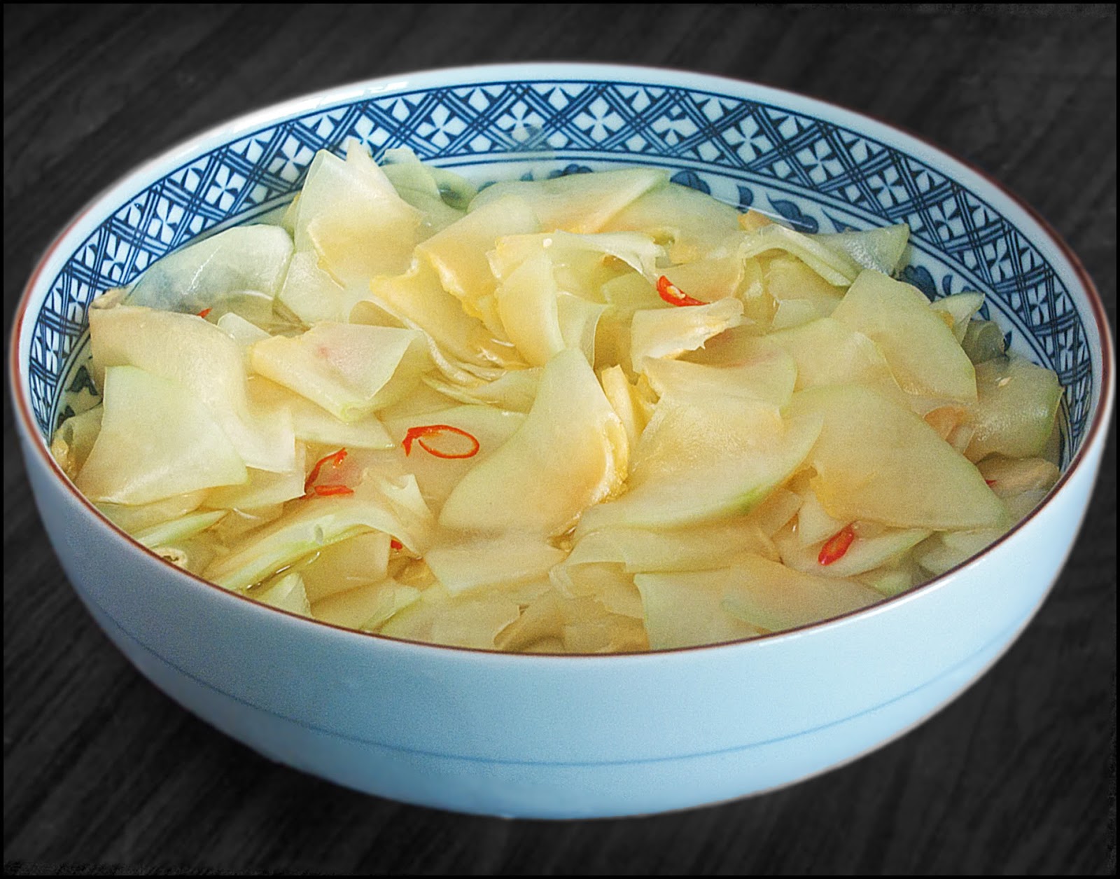 KitchenTigress Pickled Green Papaya