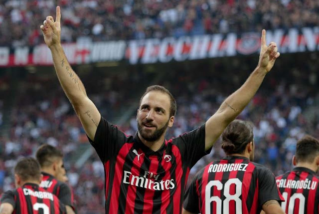 Pengalaman Higuain Bisa Bantu Pemain AC Milan Pengalaman Higuain Bisa Bantu Pemain AC Milan