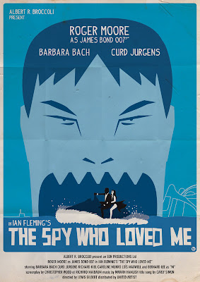 Jaws The Spy Who Loved me James Bond Poster okokno 