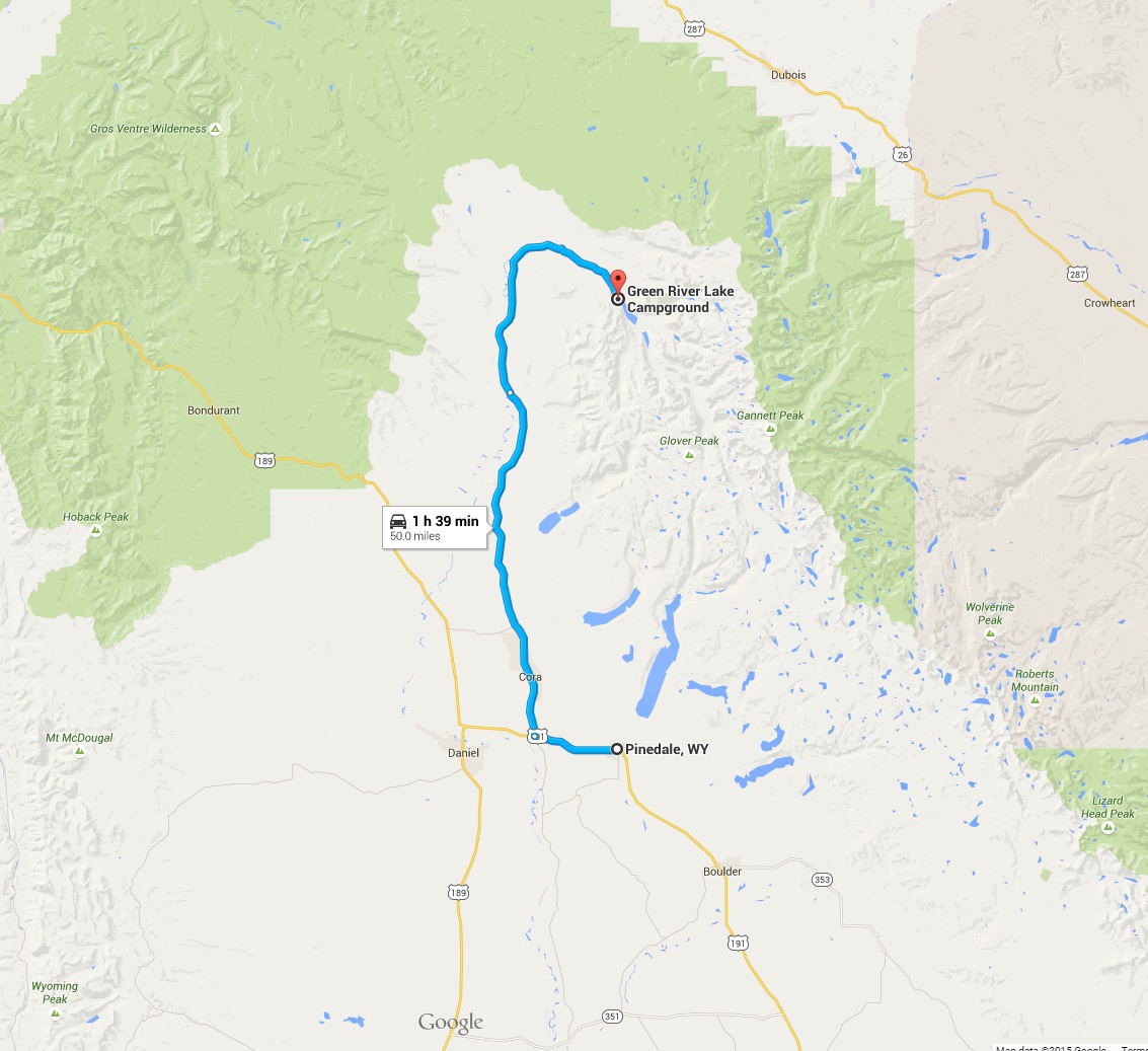 Dream Packer Wyoming Trails Green River Lakes