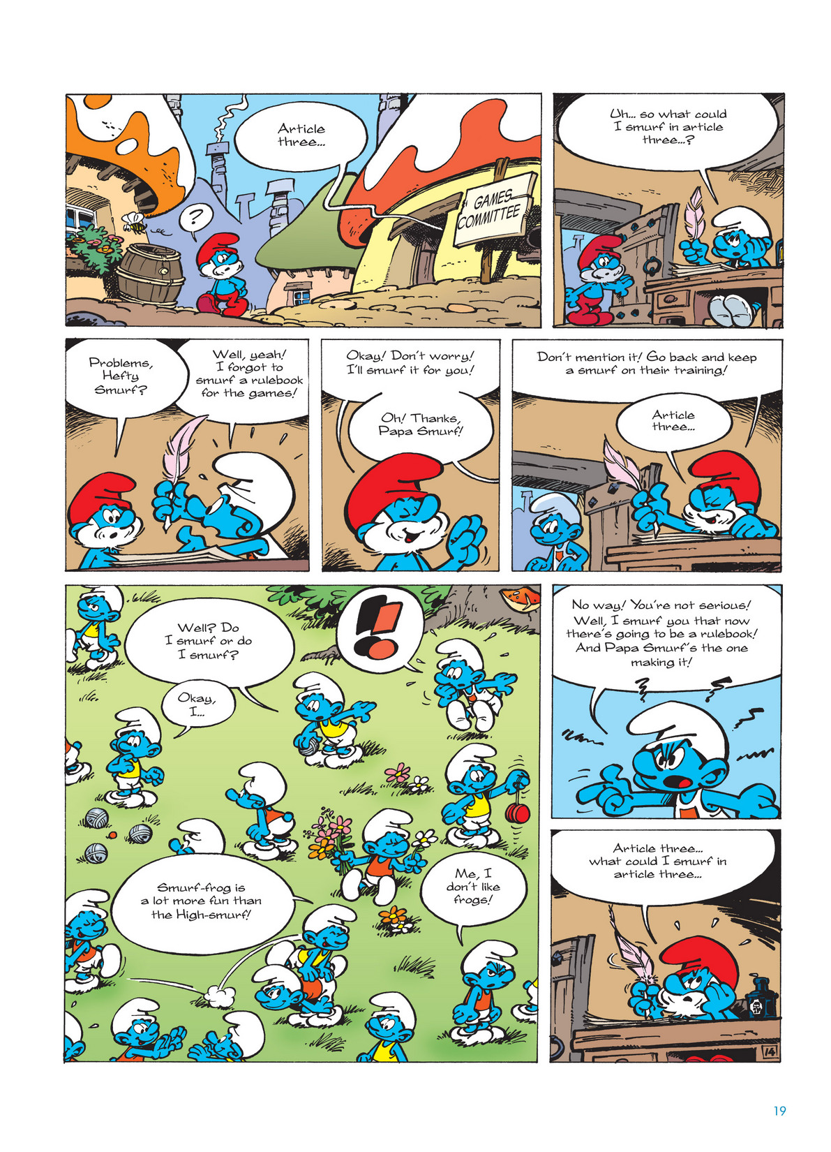 Read online The Smurfs comic -  Issue #11 - 19