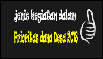 jenis kegiatan dana desa