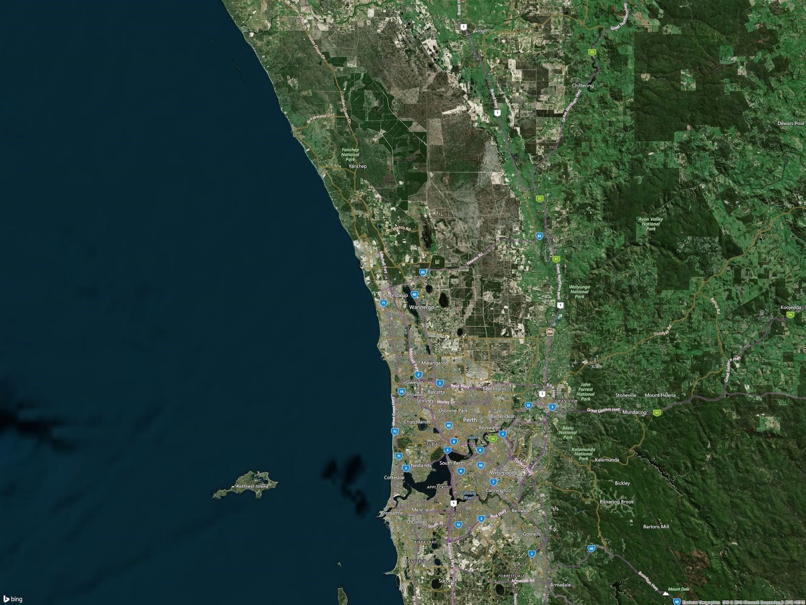 Joondalup Map Free Download