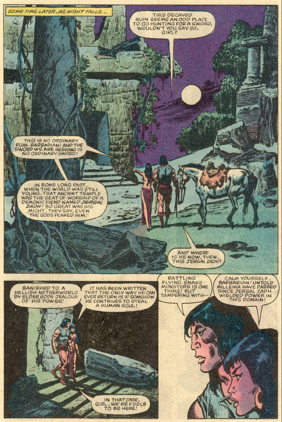 Read online Conan the Barbarian (1970) comic -  Issue #152 - 7