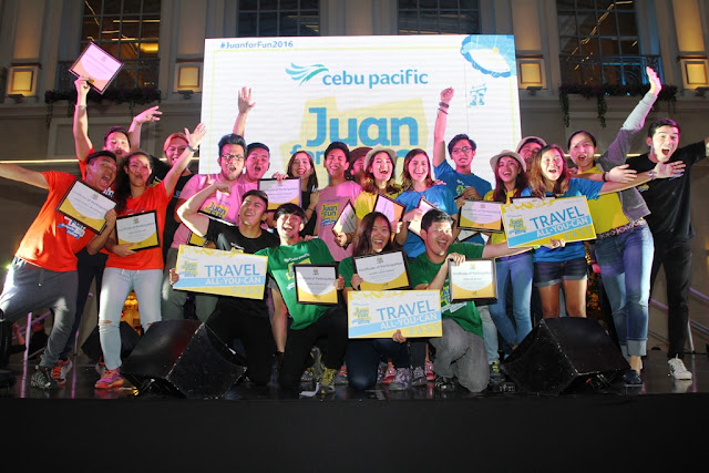 Cebu Pacific Juan for Fun 2016 Backpackers Challenge