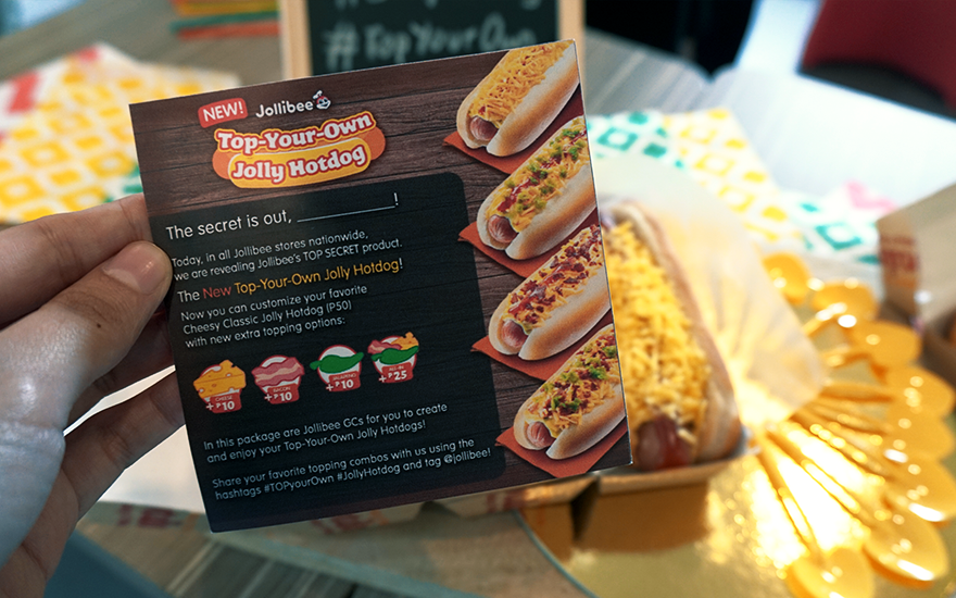 Top Your Own Jolly Hotdog Alyssa Tuangco