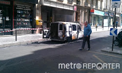 Un véhicule électrique explose en plein Paris