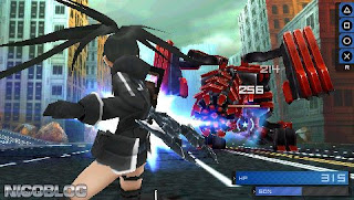 Black Rock Shooter The Game PSP ISO Free Download