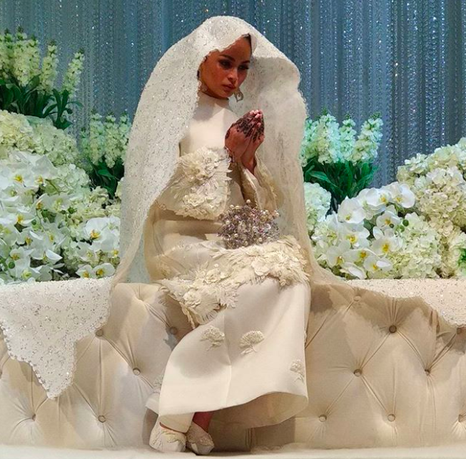 Veil Kahwin Izara Aishah | Blog Sihatimerahjambu