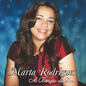 Capa do Álbum  "Marta Rodrigues" "A Bênção de Deus"