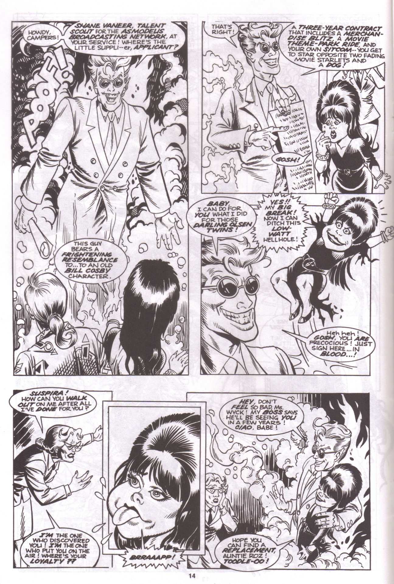 Read online Elvira, Mistress of the Dark comic -  Issue #16 - 16