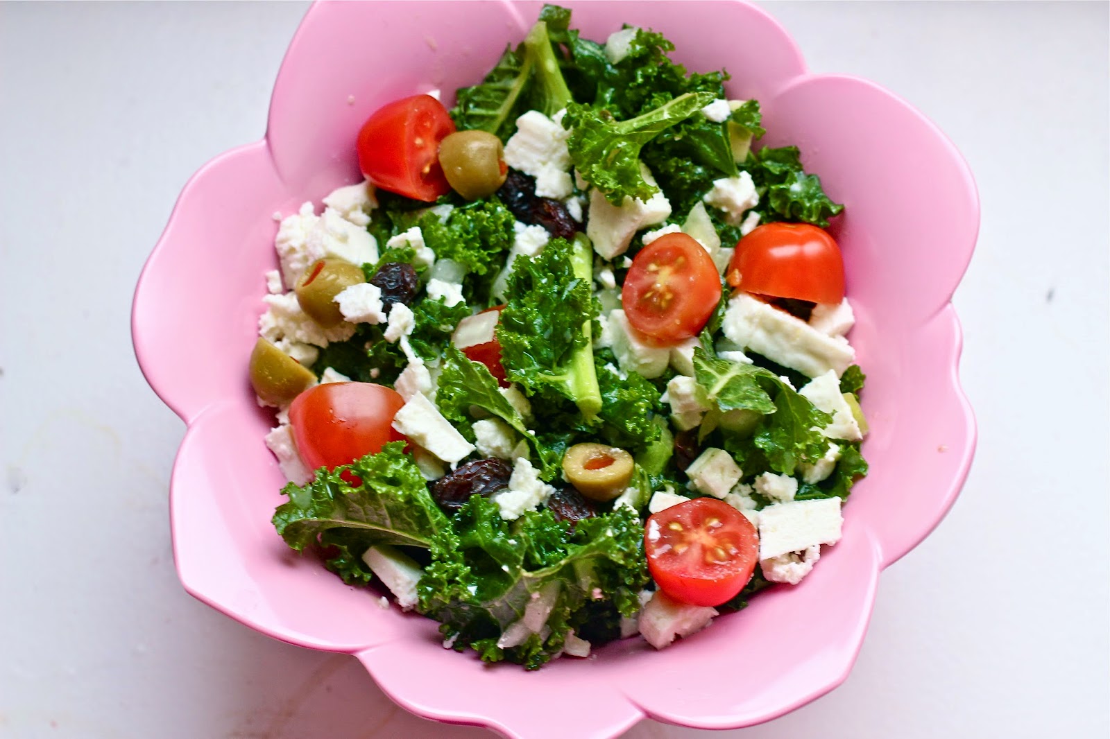 Marinated Kale Salad Dina's Days