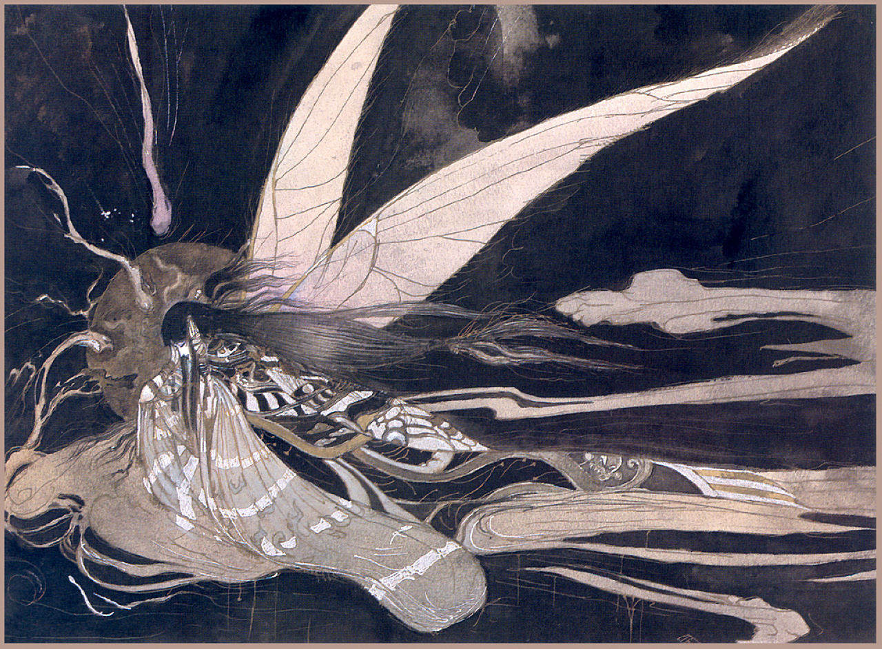 йошитака амано. японские художники символисты. художники масааки онума. хитоси асинано японский художник. японский символизм.