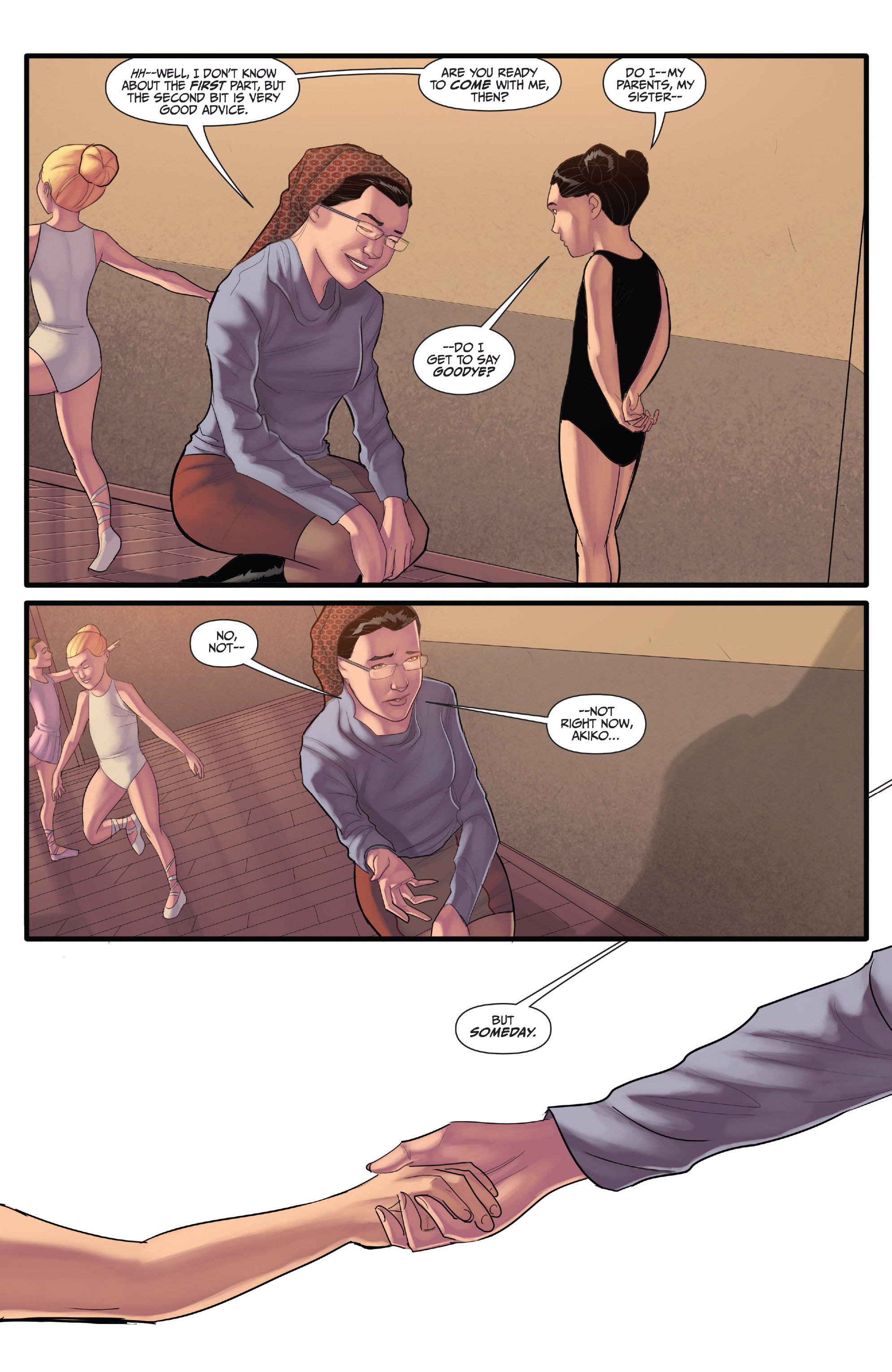 Read online Morning Glories comic -  Issue # _TPB 7 - 53