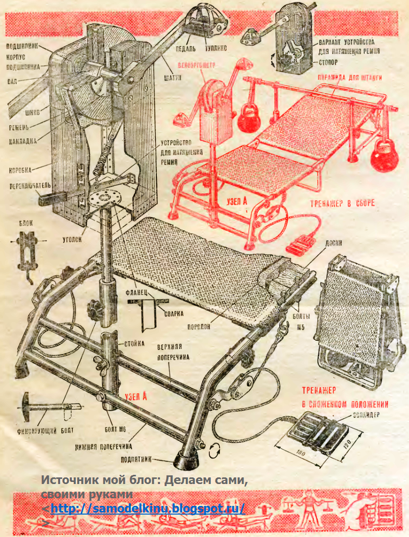 Схема сборки тренажеров. Конструкции тренажеров самодельных. Силовые тренажеры своими руками чертежи. Делаем тренажеры своими руками. Многофункциональный тренажер своими руками.