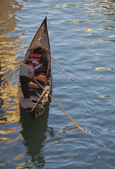 Gondolier à Venise