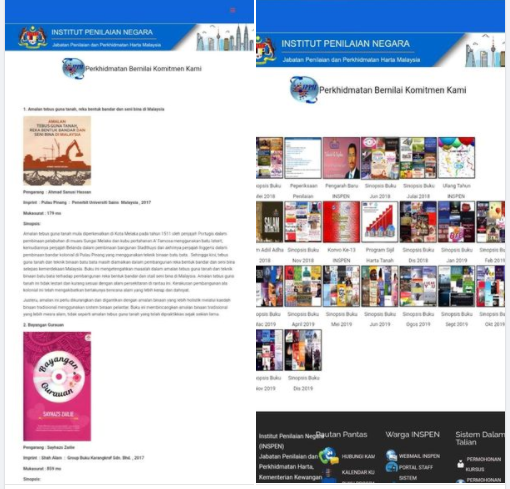 BG Listed On Website Institut Penilaian Negara (inspen)