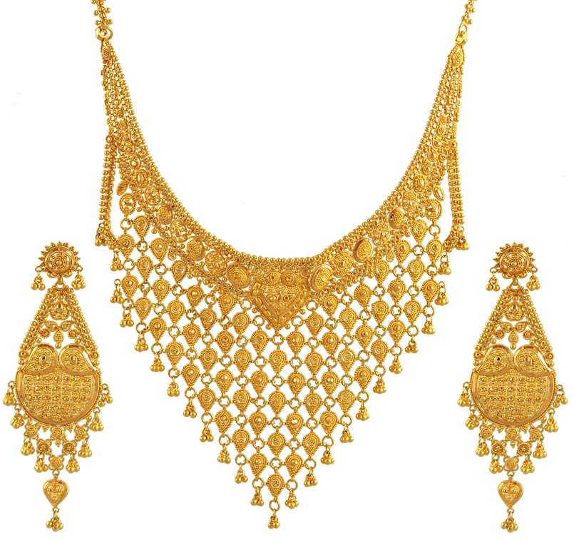 Jewelry Designs: Pure Gold Necklace