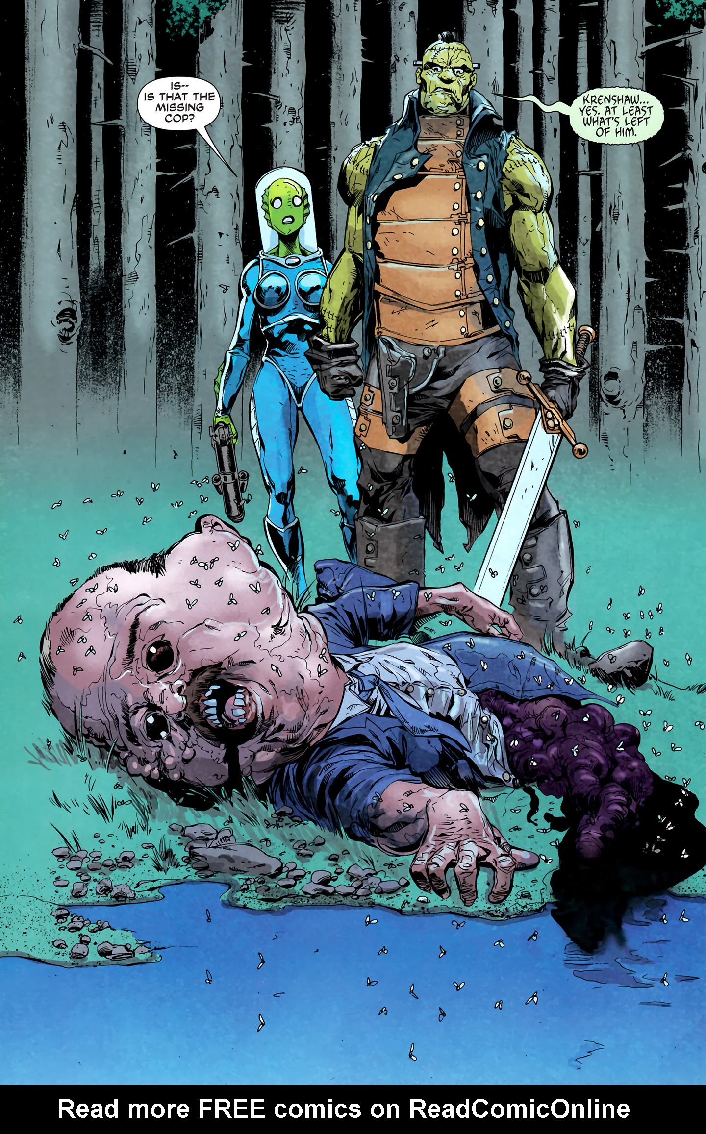 Read online Frankenstein, Agent of S.H.A.D.E. comic -  Issue #9 - 7