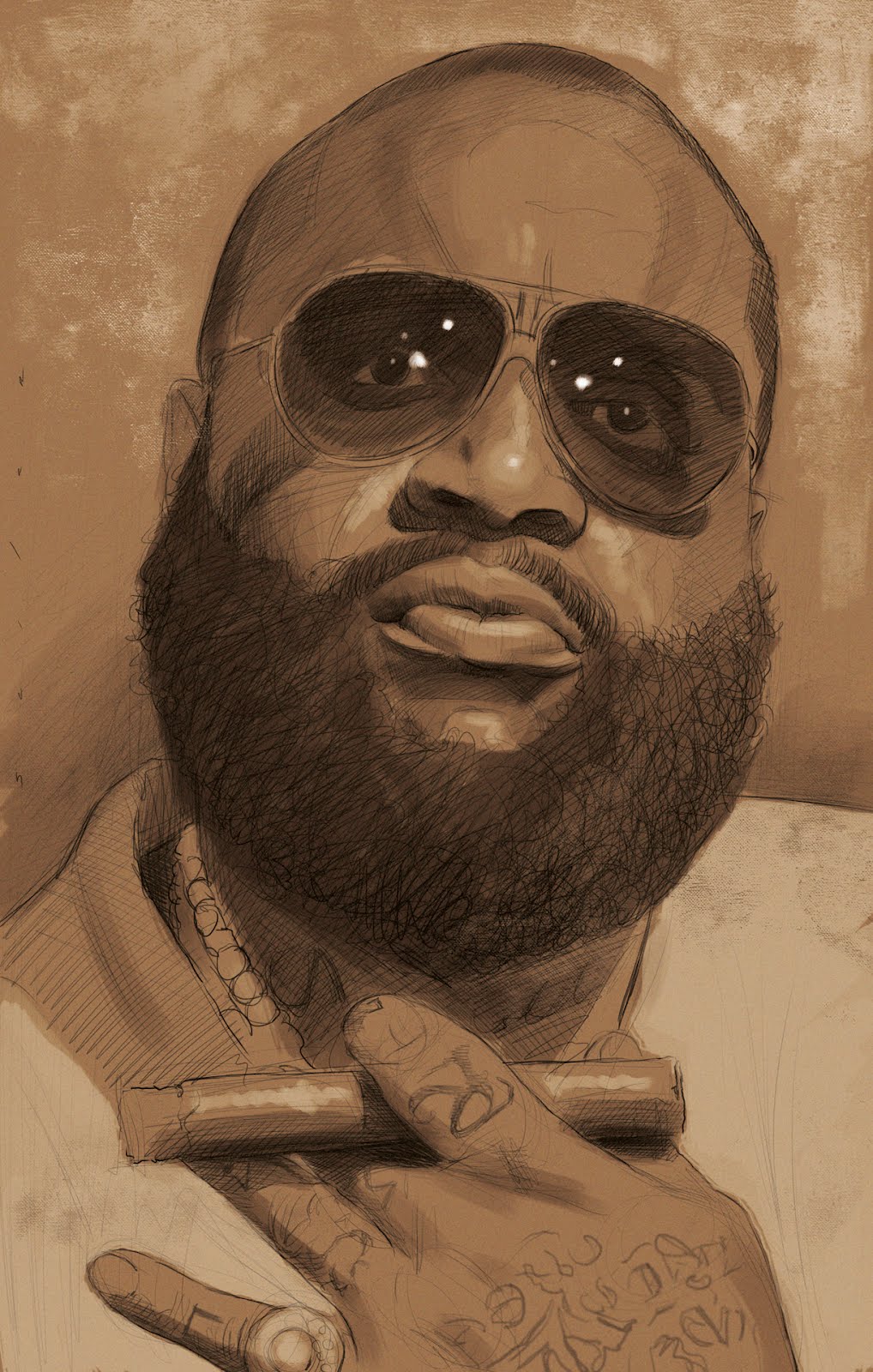 It's funny because it's true: Rick Ross for Rolling Stone!