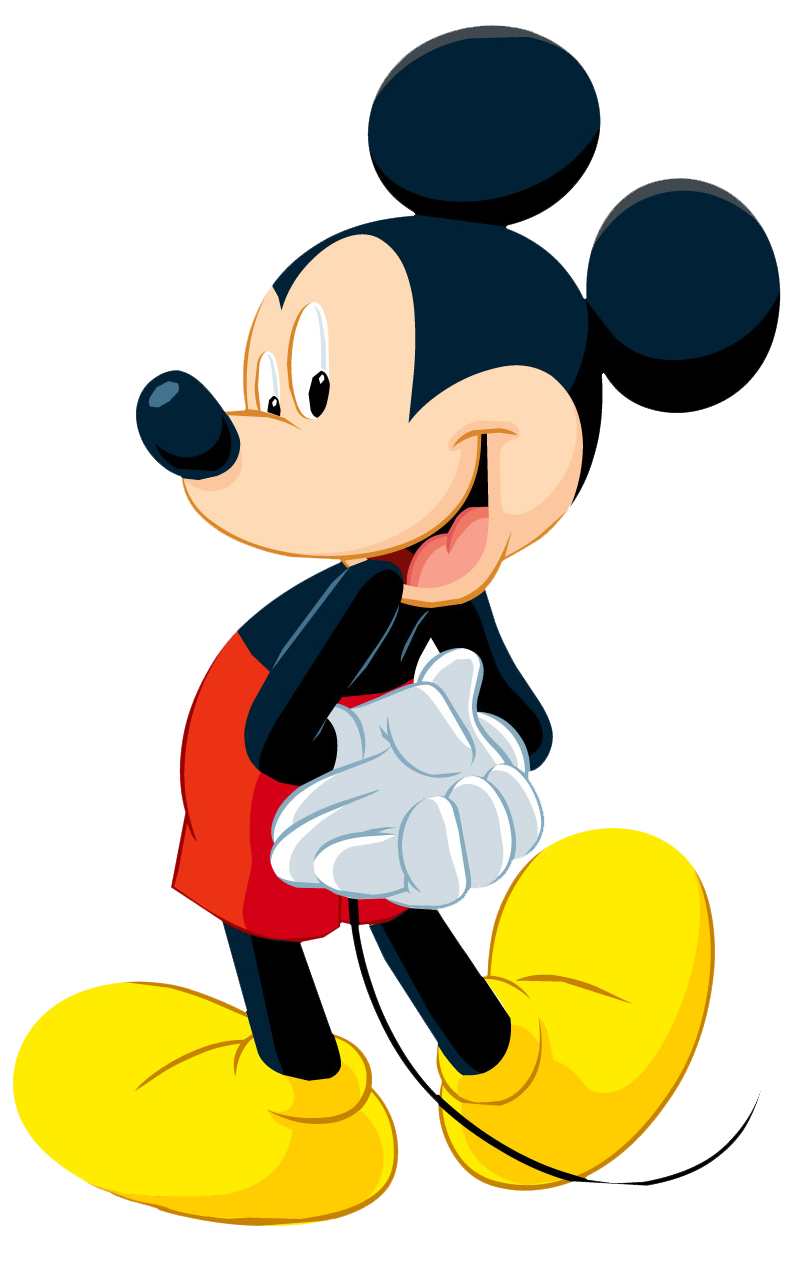 Photo Editing Material : Micky Mouse PNG