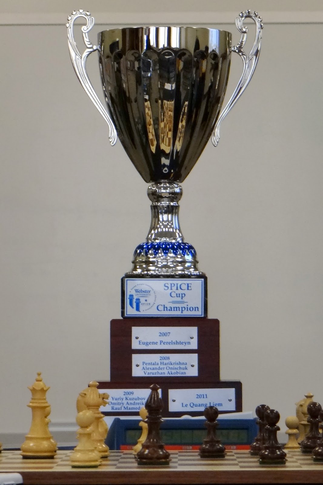 to Webster University Chess SPICE Cup Information