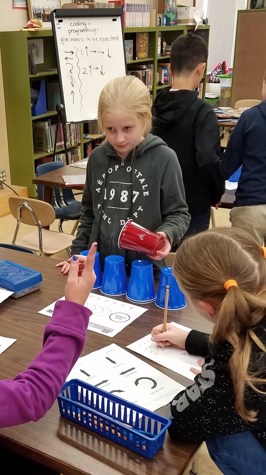 Oak Lawn Library GoingsOn Coding with Cups Room 12
