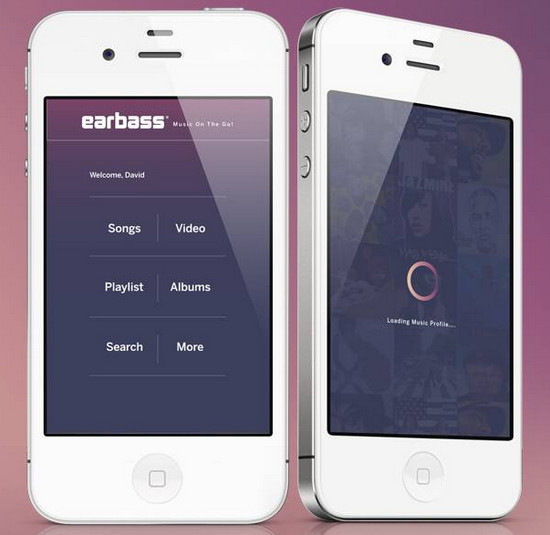 Earbass iphone app for free music