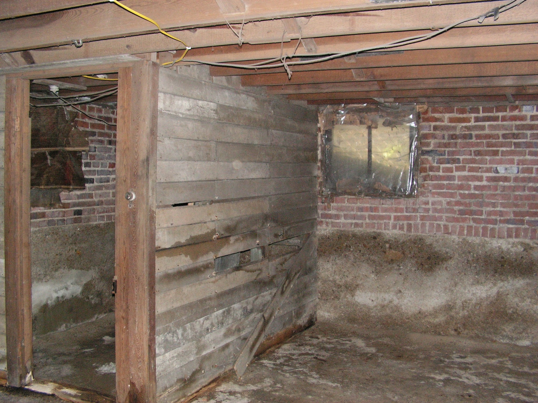 1900 Victorian Home Restoration Basement