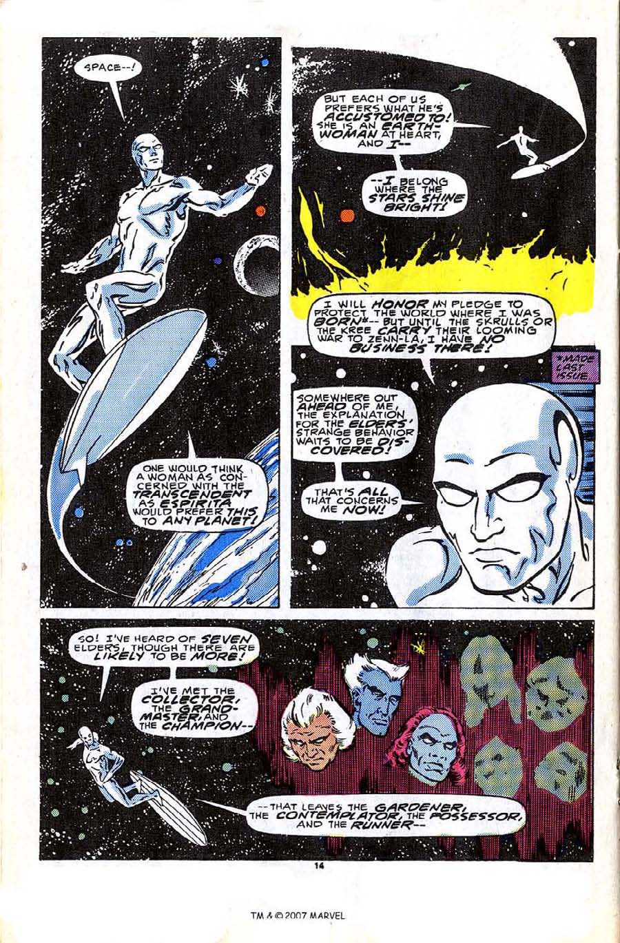 Read online Silver Surfer (1987) comic -  Issue #3 - 20