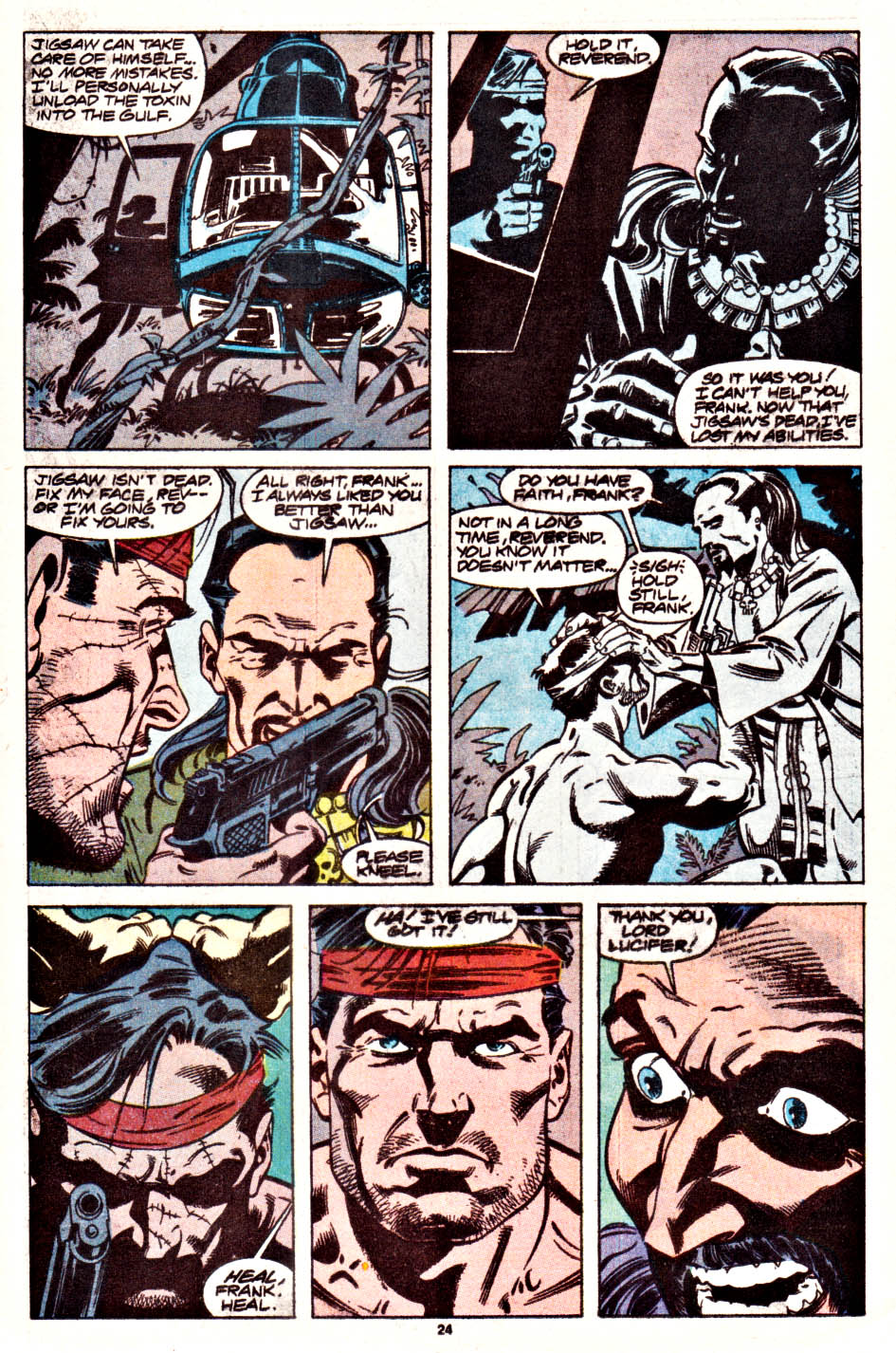 The Punisher (1987) Issue #40 - Jigsaw Puzzle #06 #47 - English 19