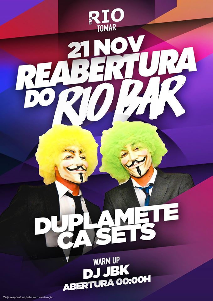 Tomar na Rede Discoteca RioBar vai reabrir