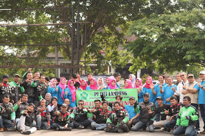 ISEI dan PI ISEI Lampung Salurkan Bantuan ke Korban Tsunami Selat Sunda