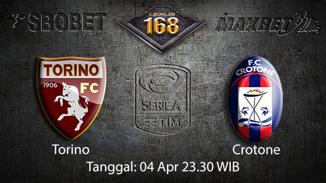 BOLA88 - PREDIKSI TARUHAN BOLA TORINO VS CROTONE 04 APRIL 2018 ( ITALIAN SERIE A )