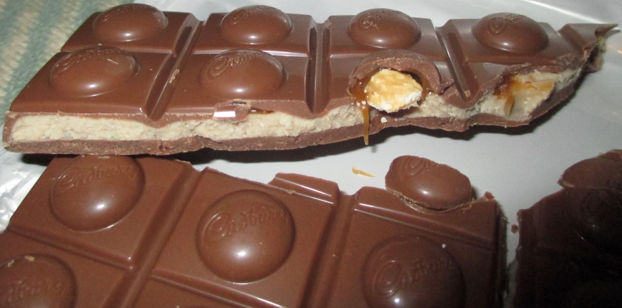 FOODSTUFF FINDS Cadbury Dairy Milk Big Taste Toffee Wholenut Bar