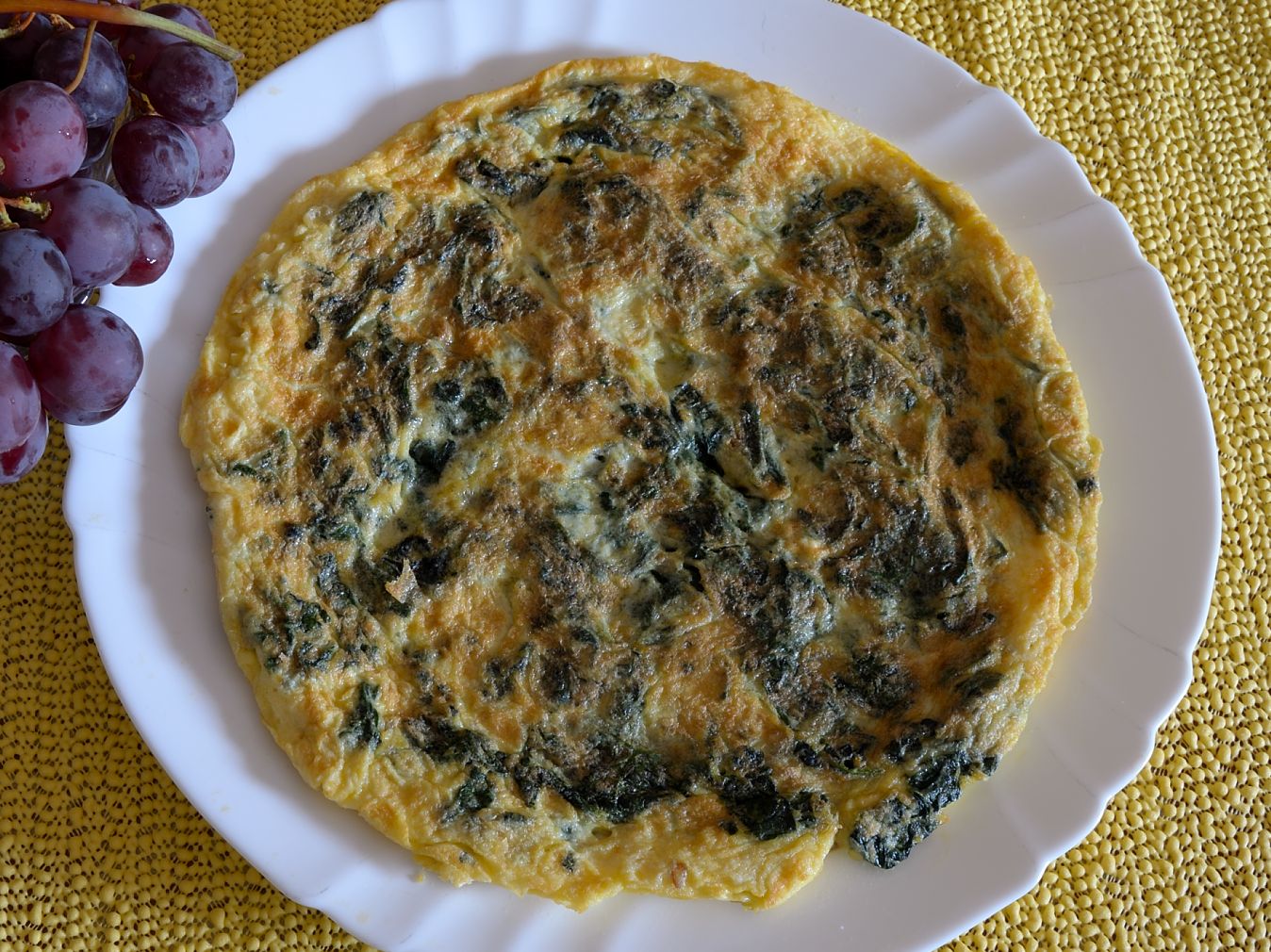 Vamos a hacer de comer Tortilla de espinacas